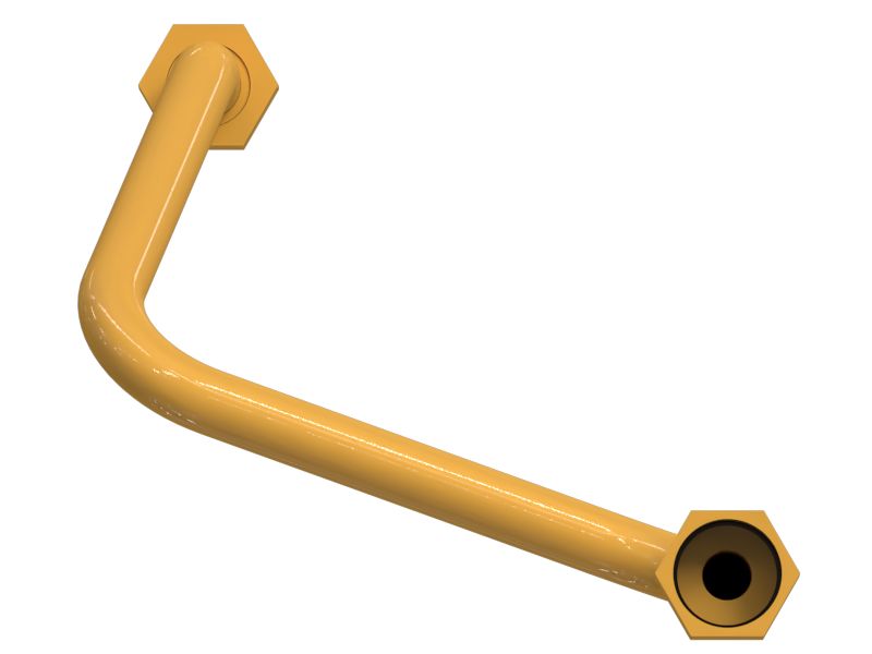 453-0804: Trubka hydraulického vedení provozní brzdy