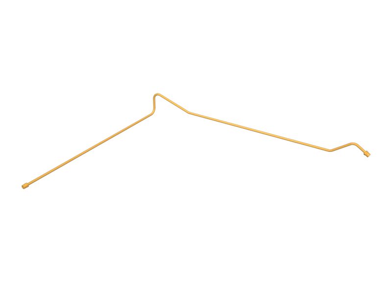 Смазочный патрубок с несколькими изгибами в сборе