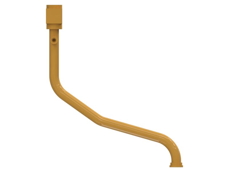 Стальной патрубок в сборе