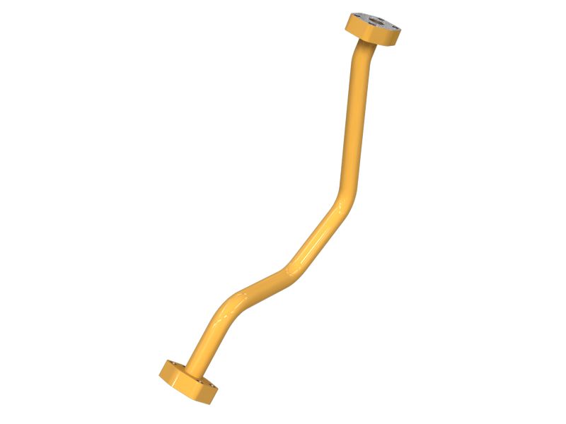 Стальной патрубок в сборе