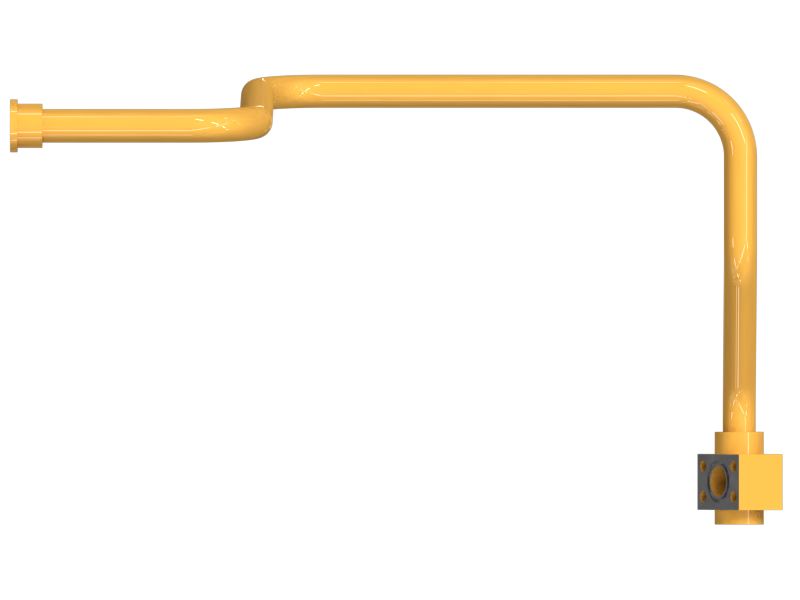 359-8957: 38.10mm Flange Head And Elbow End Tube | Cat