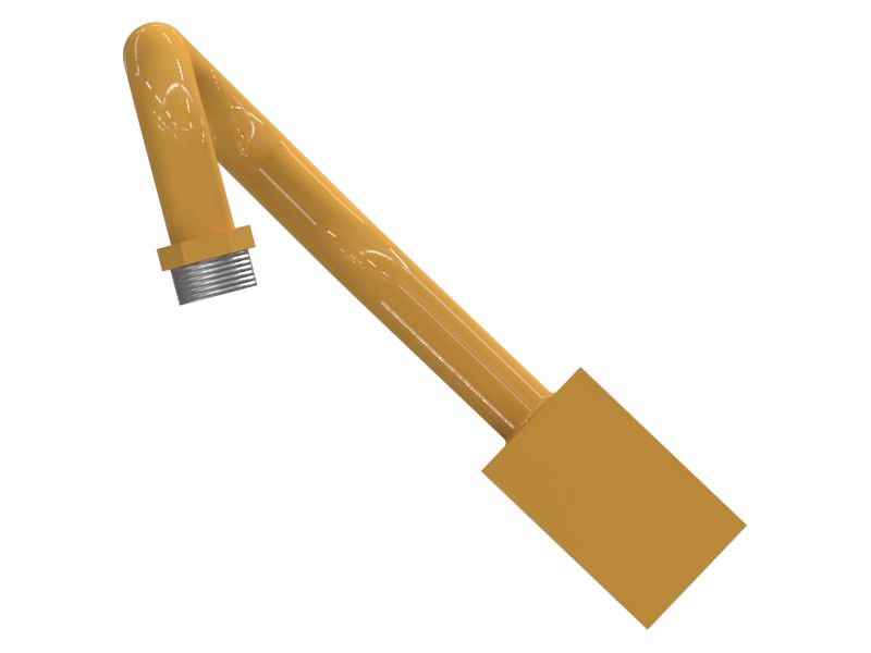 1 - 3/16 - 12 Трубка гидравлического шланга с резьбой