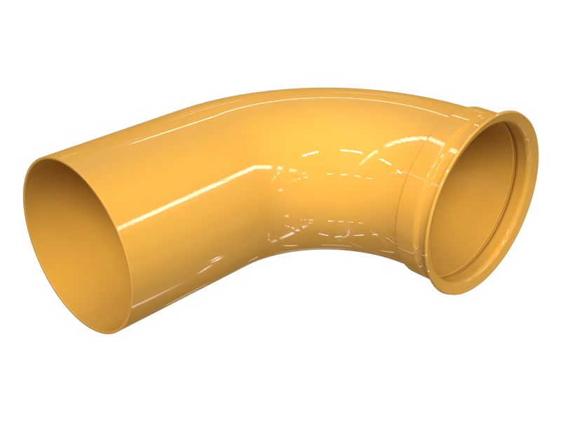 Стальная труба глушителя наружного диаметра 127,00 мм