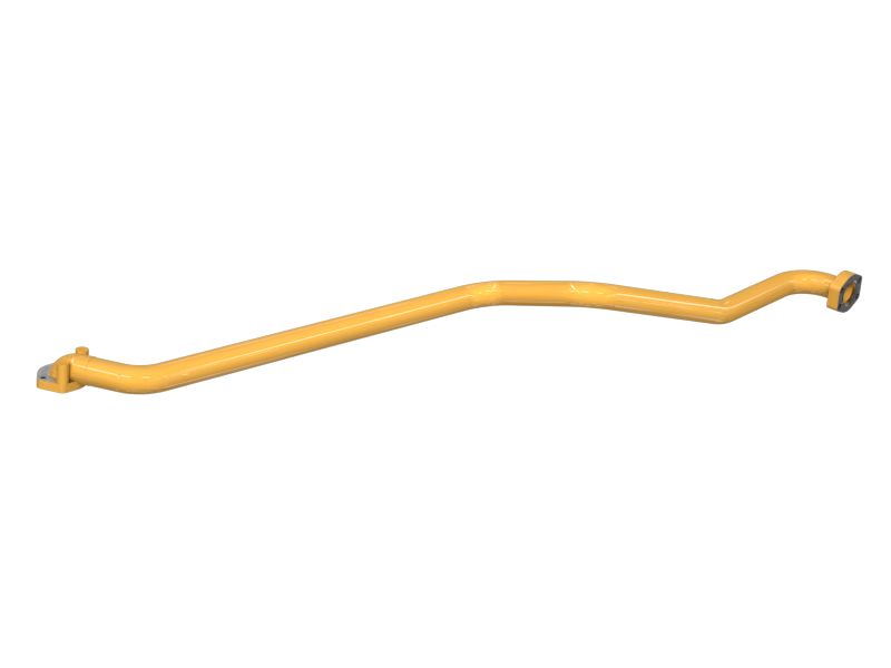 119-6708: Гидравлическая трубка с фланцем на конце 57,15 мм