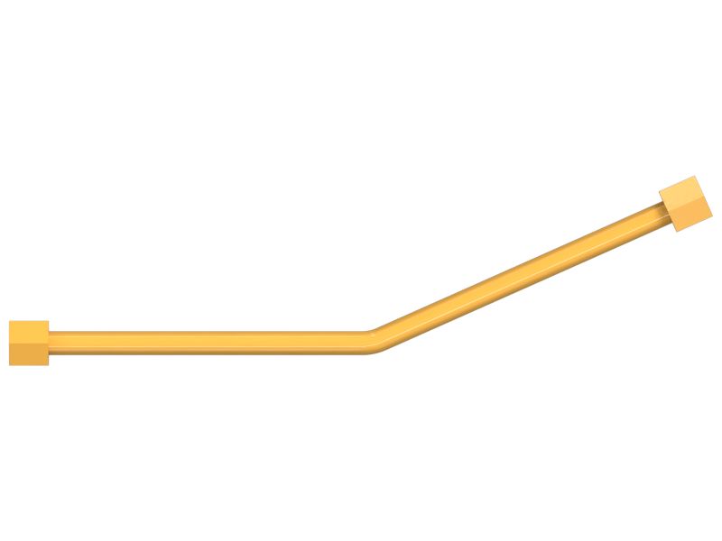 Стальной патрубок в сборе