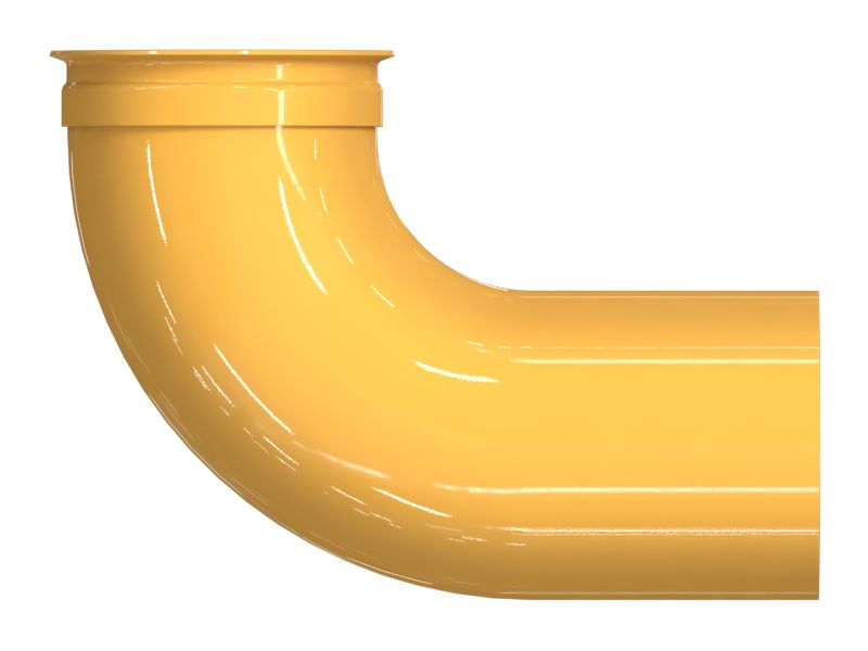 Стальная труба глушителя наружного диаметра 127,00 мм