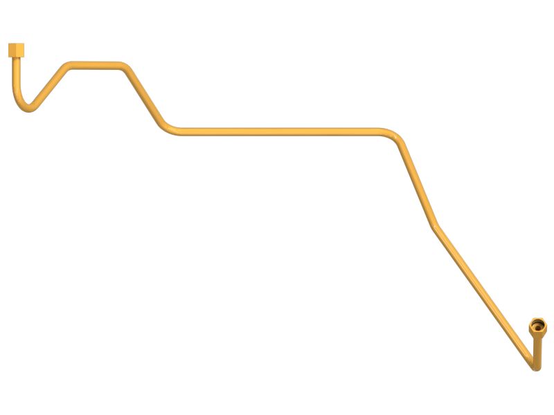 Гидравлическая трубка с многократным изгибом 12,70 мм