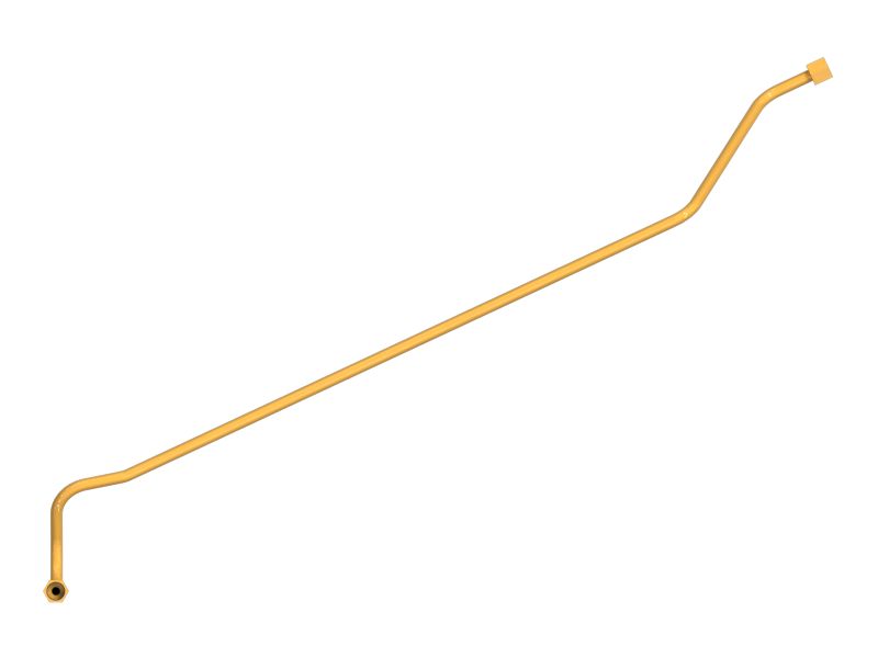 Гидравлическая тормозная трубка с несколькими изгибами в сборе