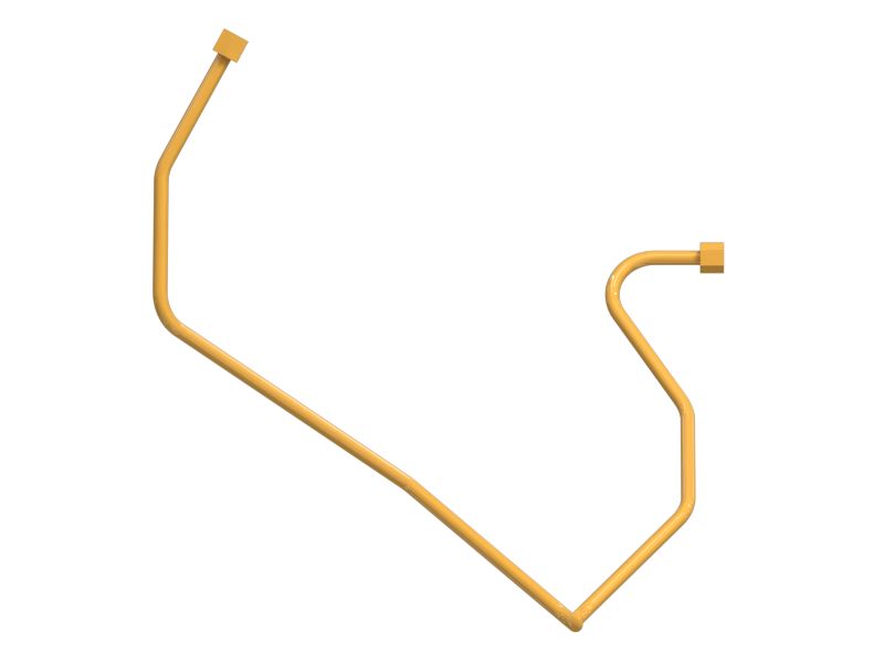 Гидравлическая трубка с многократным изгибом 12,70 мм