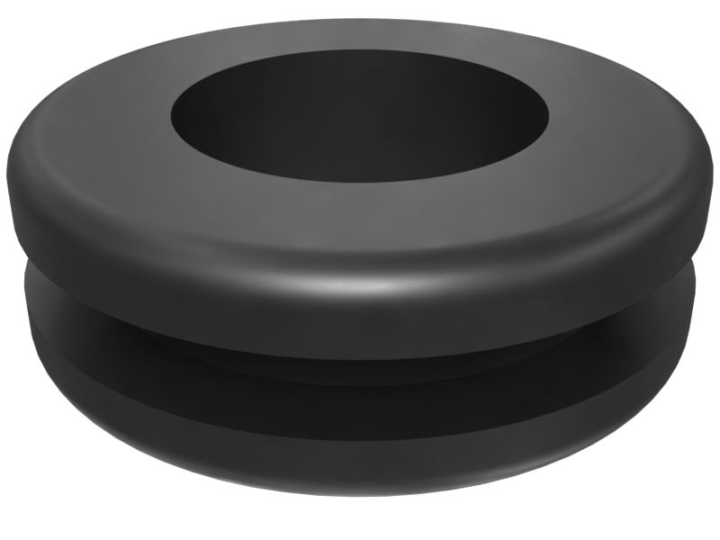 3P-3839: Фланцевое резиновое уплотнение с внутренним диаметром 19,81 мм