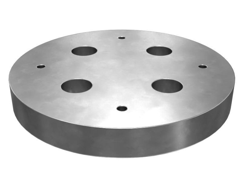 Опорная плита опоры цапфы, толщина 21,44 мм