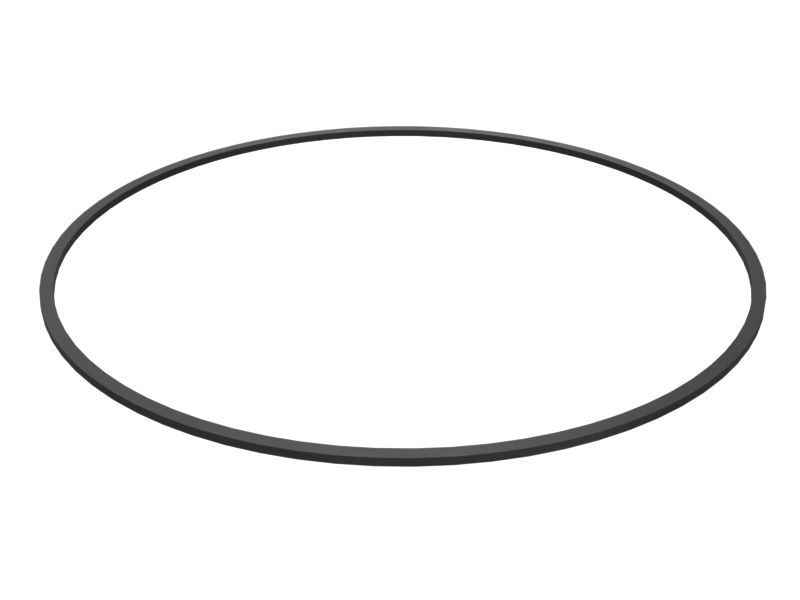 Уплотнение с внутренним диаметром 353,19 мм, голубого цвета