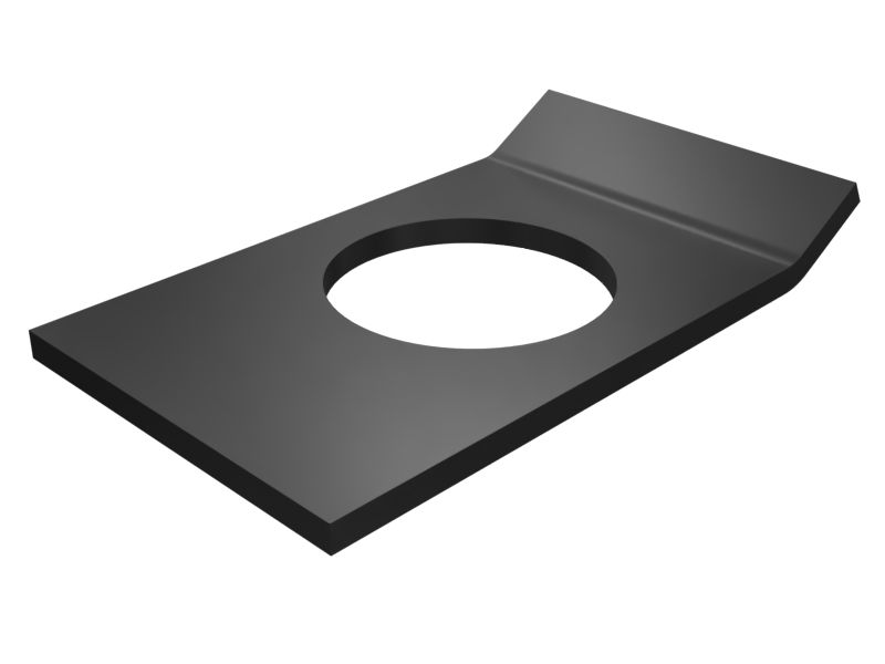 7L-0119: 0.04" Thick Lock Nut