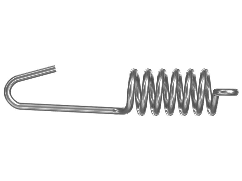 Стальная пружина с Y-образным удлинением крюка