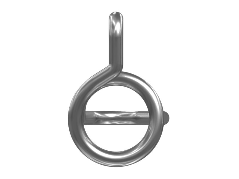 Стальная пружина с Y-образным удлинением крюка