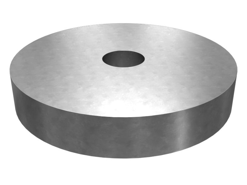 Стальной круглый фиксатор с наружным диаметром 70 мм