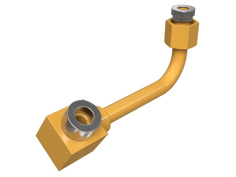 112-5204: Right Hand Lift Cylinder Lines Tube Assembly 1125204 купить