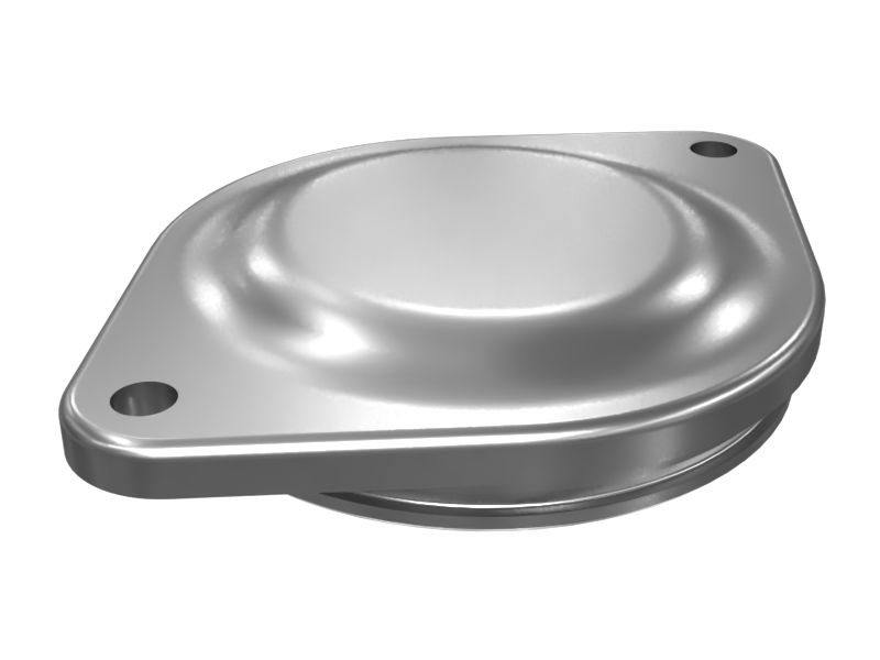 Крышка корпуса шпинделя передней оси