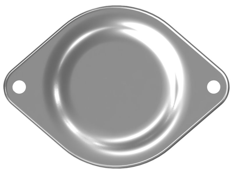 Крышка корпуса шпинделя передней оси