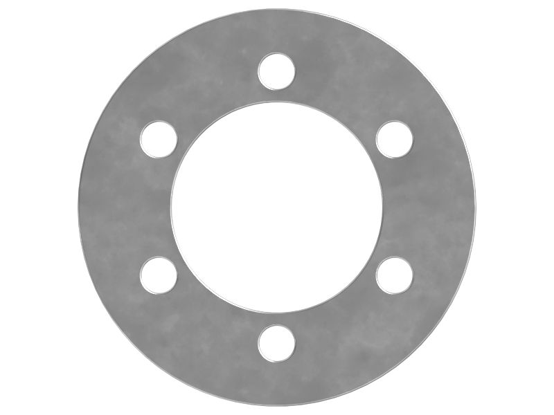 Стальная тормозная пластина с внешним диаметром 117 мм