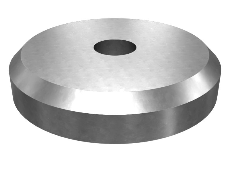 Плоский круглый фиксатор, длина 83 мм