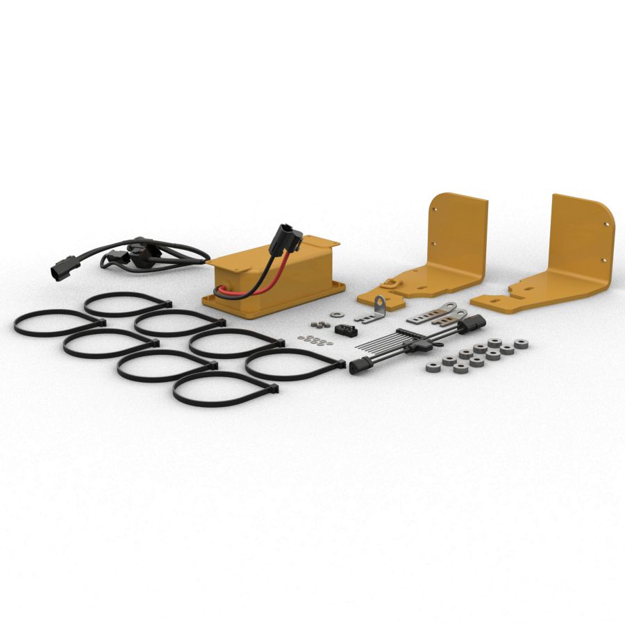 Battery and Wiring Mount