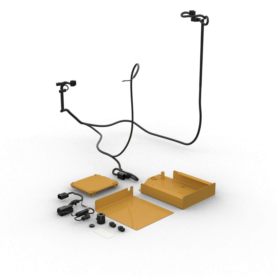 513-2945: КОМПЛЕКТ КРЕПЛЕНИЯ ГИДРОЦИЛИНДРА