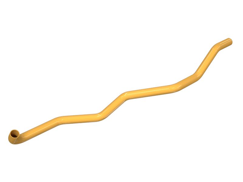 ТРУБКА ДЛЯ ОТВОДА ДЫМА ПРАВАЯ