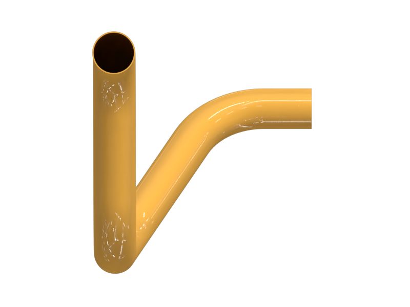9D-1697: 60.198mm ID Radiator Inlet Tube | CATCorp