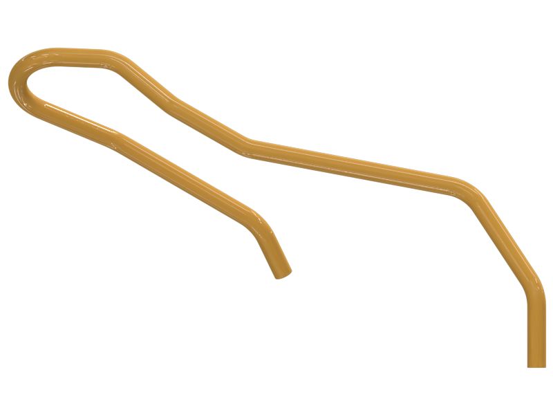 Трубка с несколькими изгибами с наружным диаметром 10,00 мм