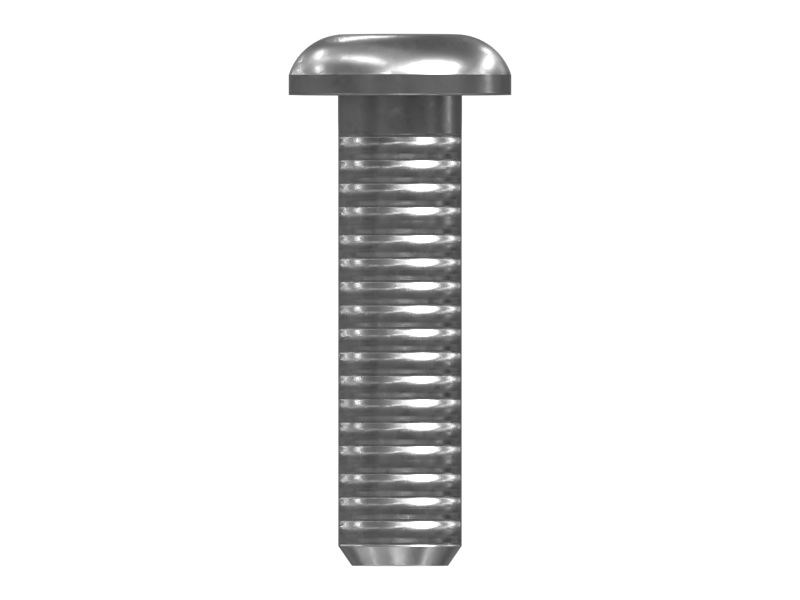 113-8373: . 10 (.190)"-32 X 3/4" Rounded Pan Head Internal Hex Screw 1138373 купить