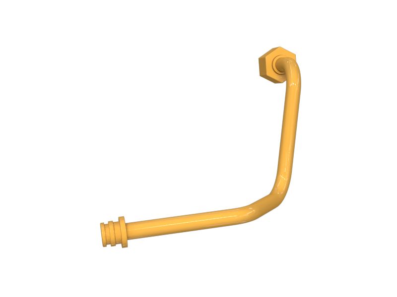 Стальная труба с многократным изгибом наружного диаметра 9,52 мм