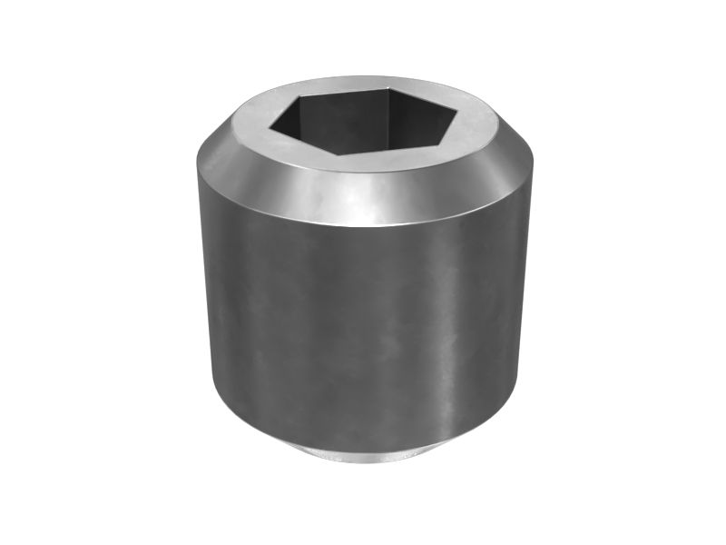 9X-2609: Innensechskantstellschraube mit 8 mm Nennlänge