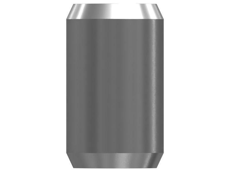 Стальной установочный штифт со скошенным концом длиной 15,75 мм