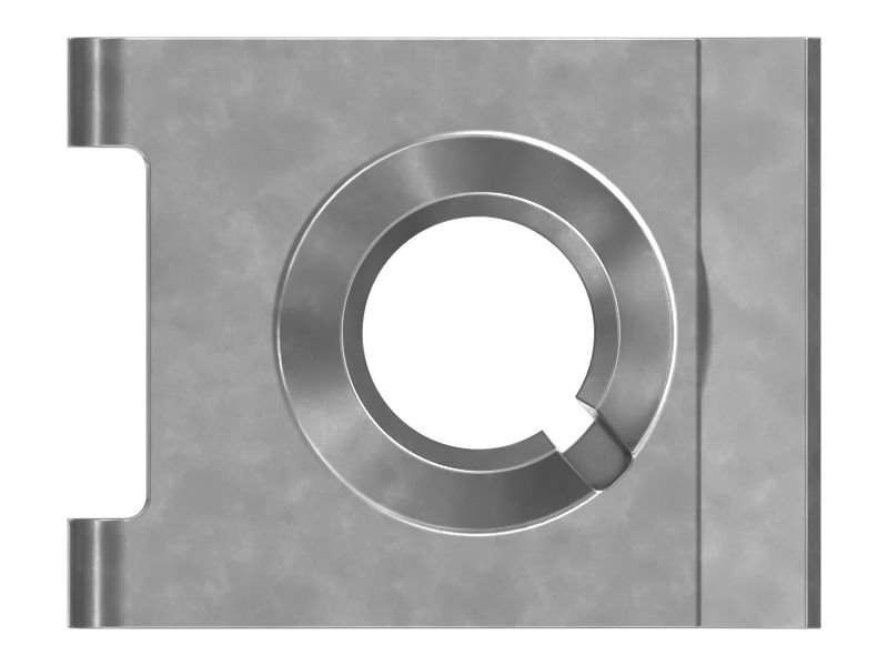 Самоконтрящаяся зажимная гайка #10-16