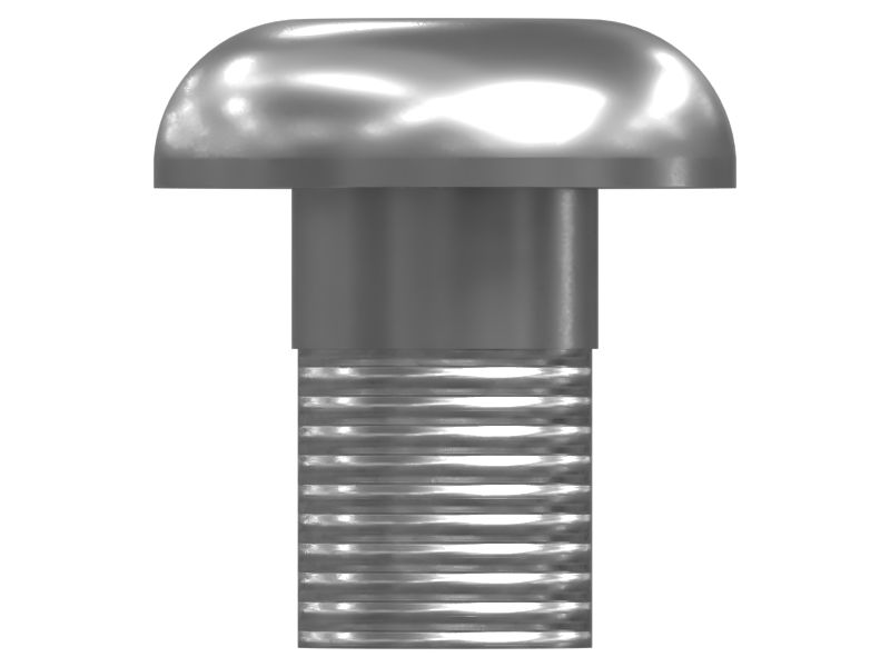 7X-3319: M4-0.7 x 6mm Rounded Pan Head Internal Hex Screw | CATCorp