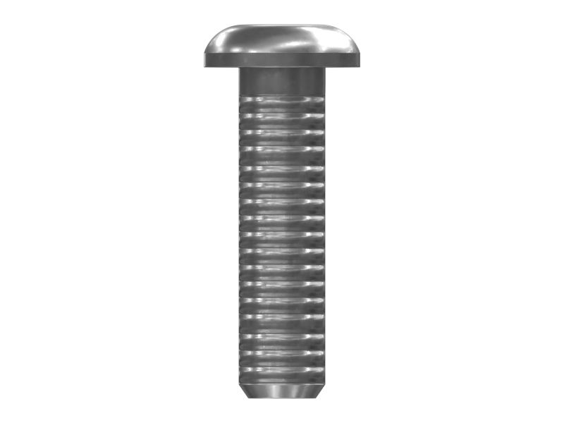 113-8373: . 10 (.190)"-32 X 3/4" Rounded Pan Head Internal Hex Screw 1138373 купить