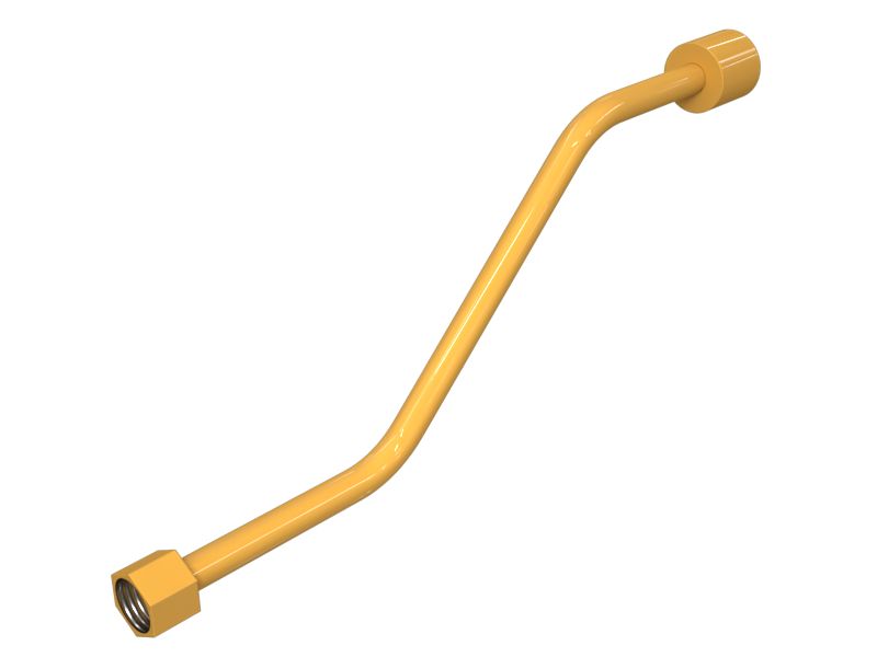 8X-6207: Стальной патрубок управления рабочим тормозом, 15,88 мм