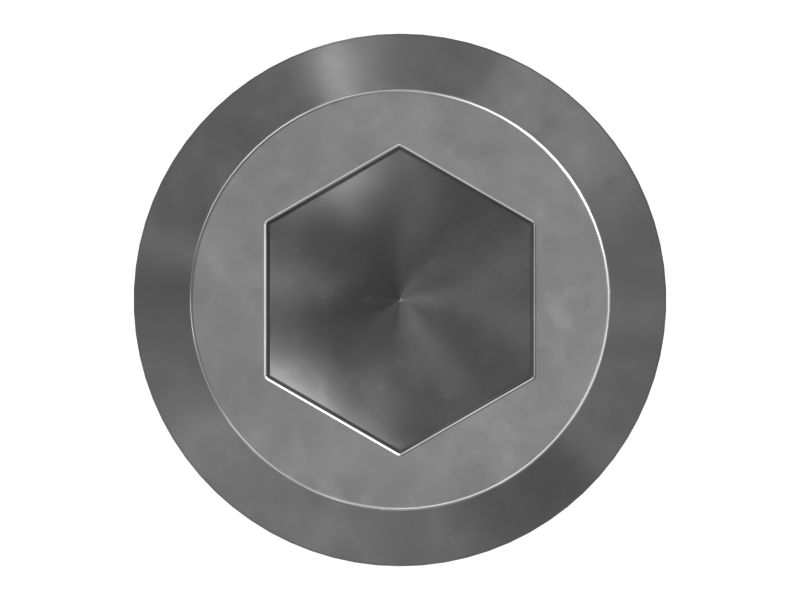 Установочный винт с шестигранной головкой 8 мм номинальной длины