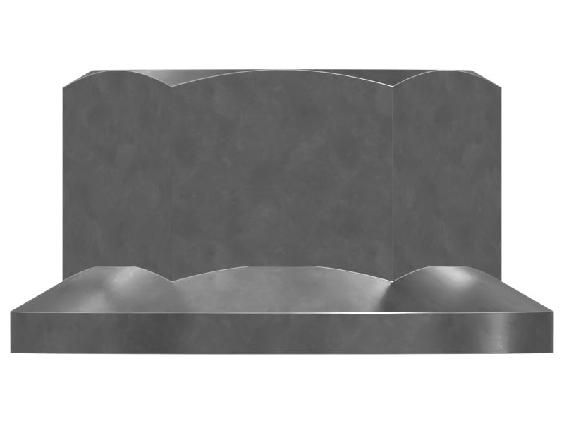 Шестигранная фланцевая гайка 5/8''-18