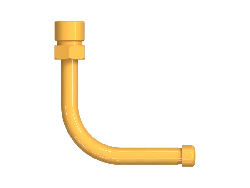 Стальная трубка редуктора отбора мощности, наружный диаметр 6,35 мм