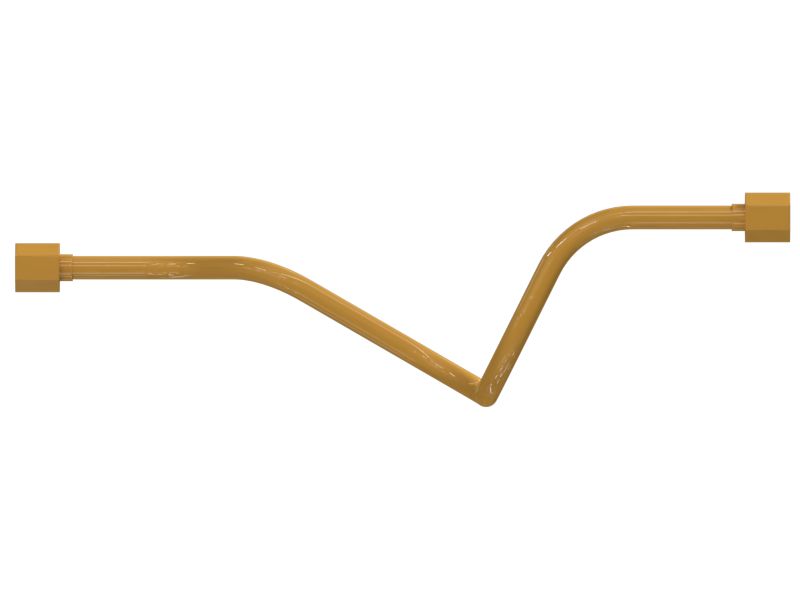 Трубка топливного фильтра 9,52 мм с одним расширением