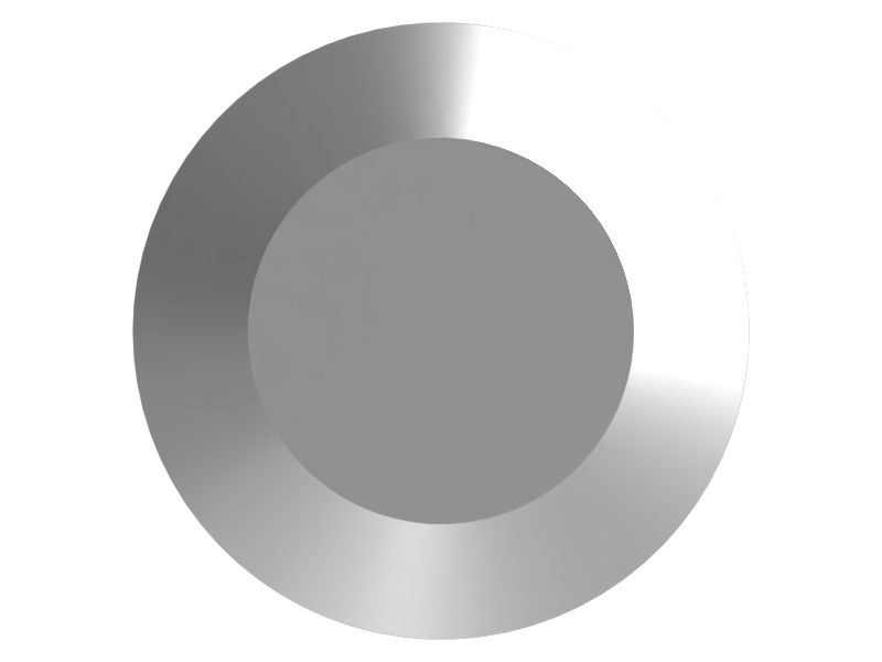 Зажим елочного типа с диаметром головки 15 мм