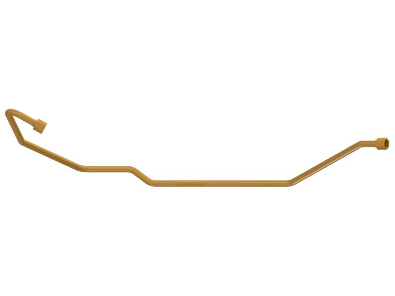 Жидкостный патрубок с торцевой накидной гайкой и одинарным раструбом 15,88 мм