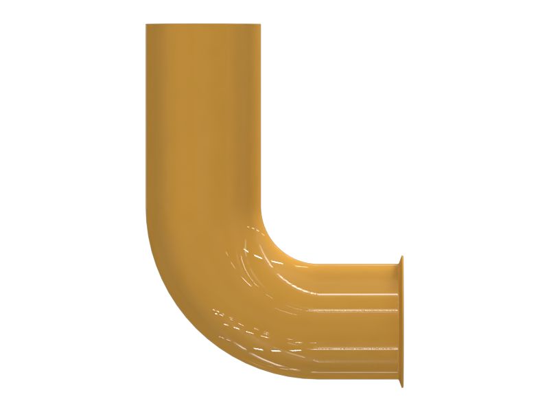 Стальная труба с наружным диаметром колена 127,00 мм