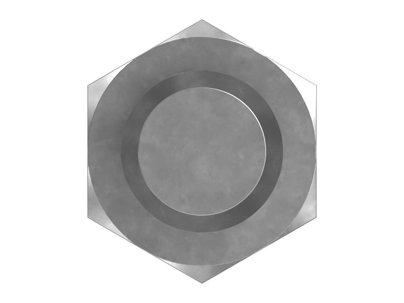 Резьбовая шпилька с резьбой 3/8-16