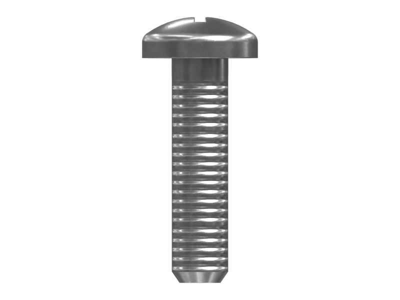 Стальной винт длиной 15,88 мм с плоской головкой