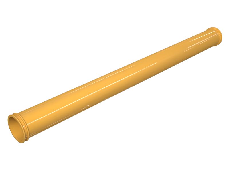 Прямая трубка охладителя с наружным диаметром 63,50 мм