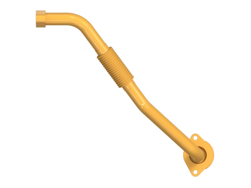 Патрубок слива масла в сборе