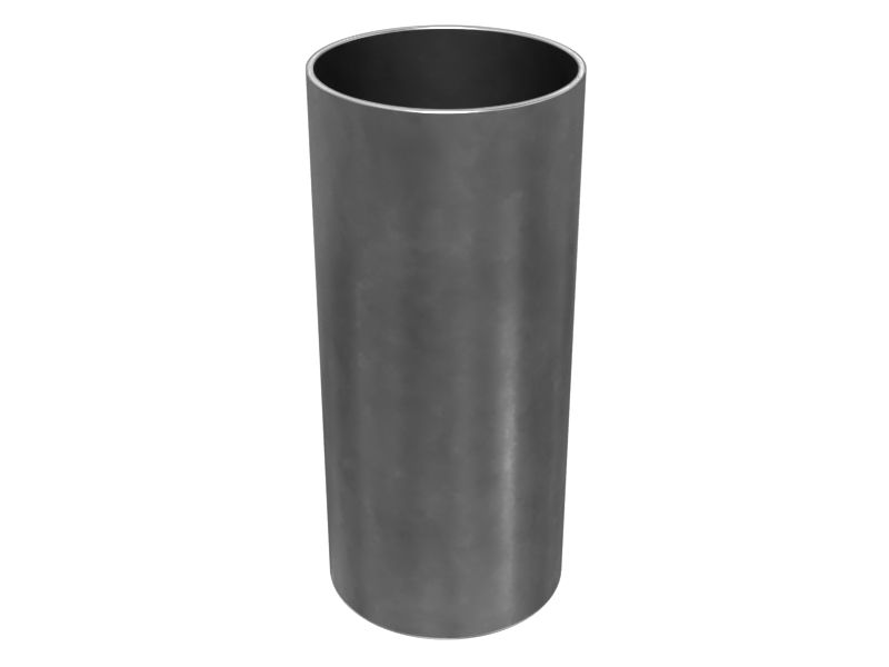 Прямая трубка маслопровода двигателя диаметром 63,50 мм